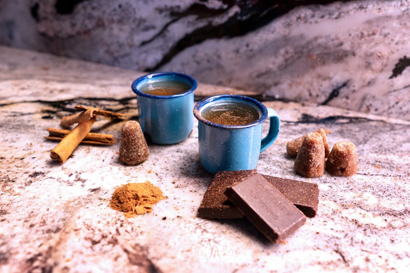 Cinnamon churros with chocolate dipping sauce